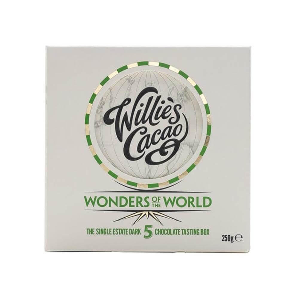 Willies Cacao 5 Wonders Of The World Tasting Box 250g